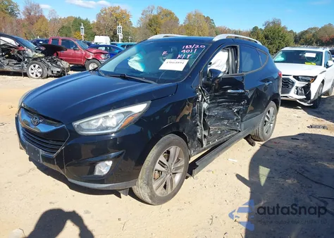 2014 Hyundai Tucson Limited z USA, uszkodzony, nr VIN KM8JUCAG0EU890114